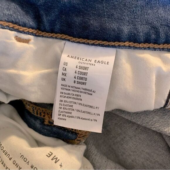 American Eagle ‘Hi-Rise Jegging’ ‘360 Next Level Stretch’ Skinny Sz 4 SHORT - Picture 4 of 5